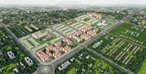 Hình phối cảnh dự án khu đô thị DTA Nhơn Trạch