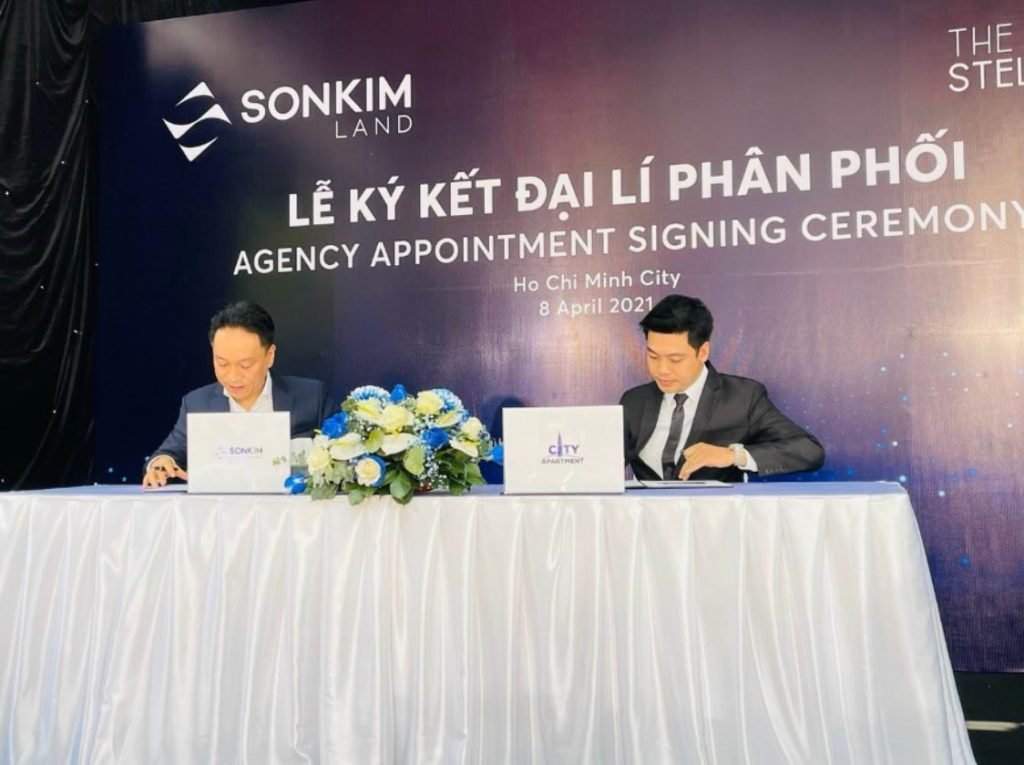 Lễ ký kết hợp tác giữa City Apartment và Sonkim Land