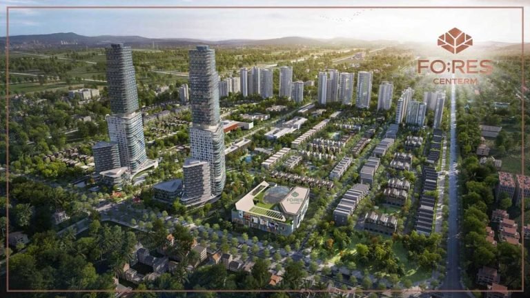 Hình ảnh minh hoạ khu đô thị Fo;res Centerm