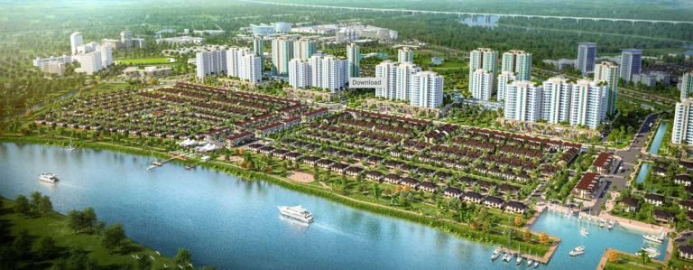 Hình ảnh minh hoạ dự án Waterpoint khi hoàn thành