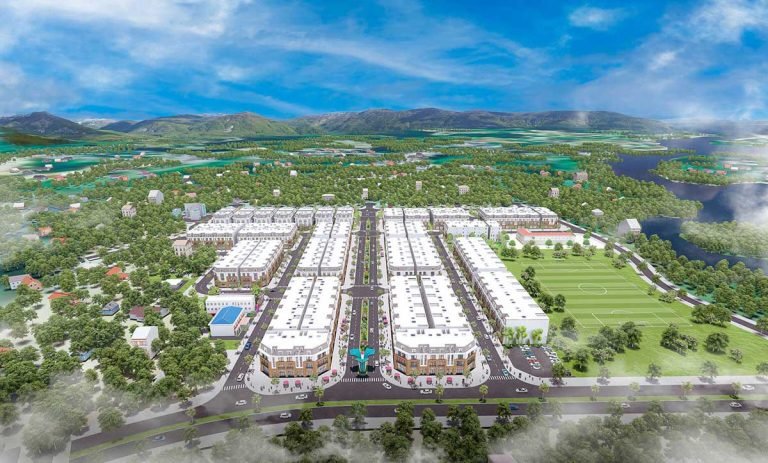 Phối cảnh dự án Centre Ville Lương Sơn