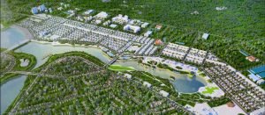 Hình phối cảnh dự án khu đô thị Royal Star Lake Đồng Xoài