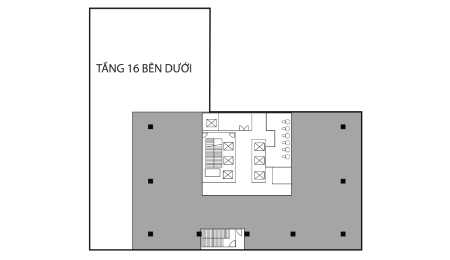 Tầng 17 - 30: Văn phòng cho thuê