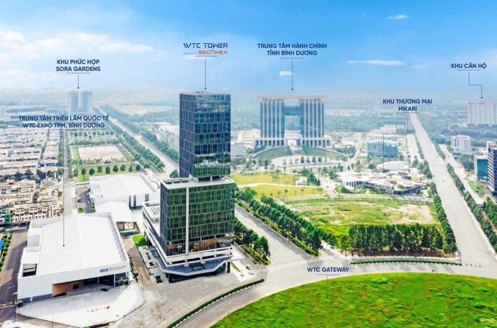 Liên hệ thuê văn phòng WTC Tower Bình Dương