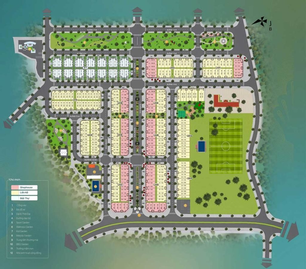 Mặt bằng dự án
