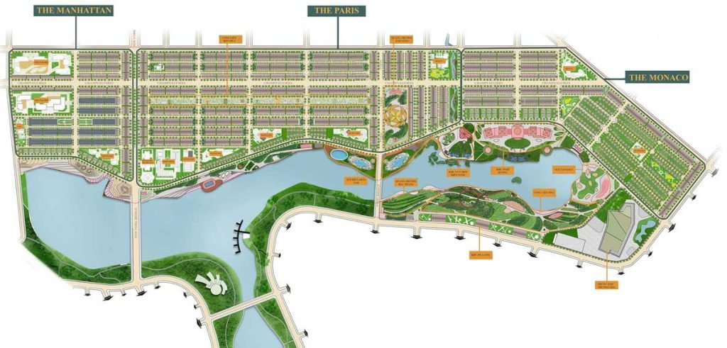 Mặt bằng dự án Royal Star Lake Đồng Xoài