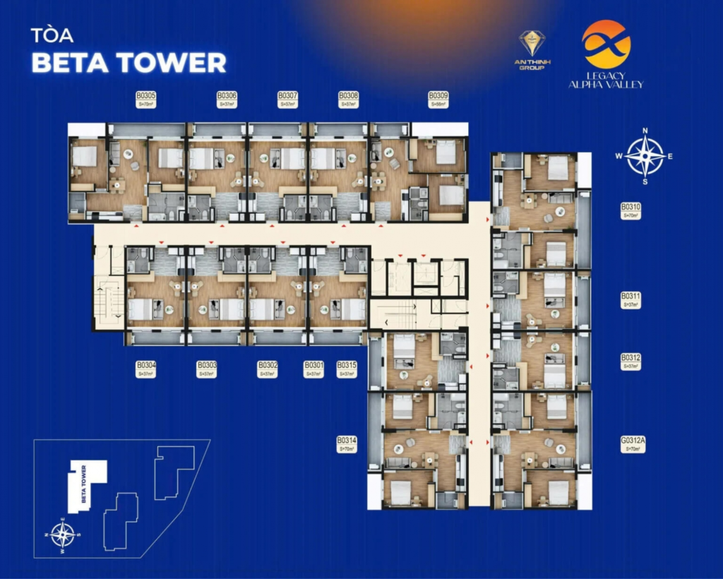 Toà Beta Tower