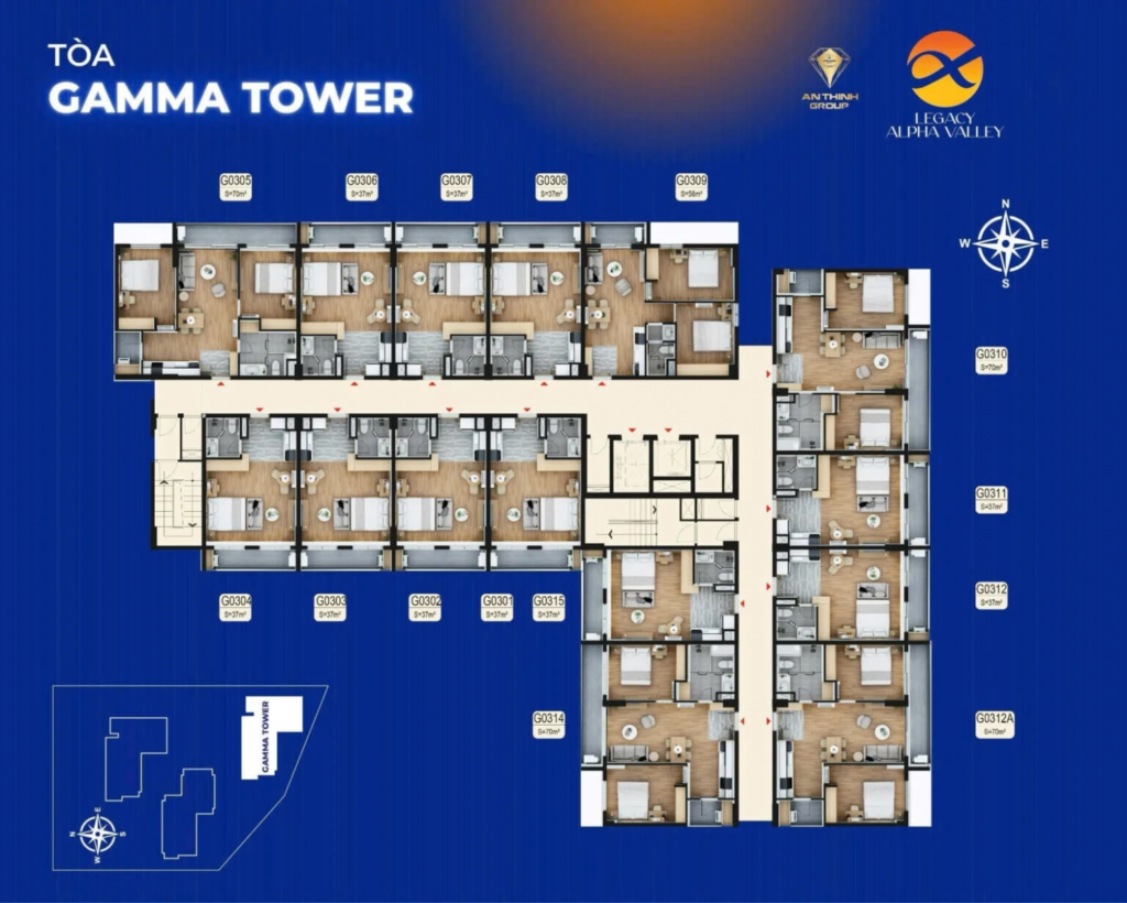 Toà Gamma Tower