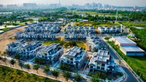 Hình chụp thực tế các căn biệt thự Emeria Khang Điền mới nhất