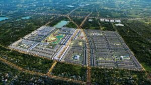 Hình phối cảnh của dự án An Huy Mỹ Việt Long An