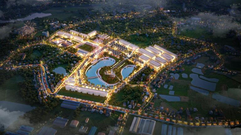 Hình phối cảnh dự án Cẩm Khê Central Park Phú Thọ