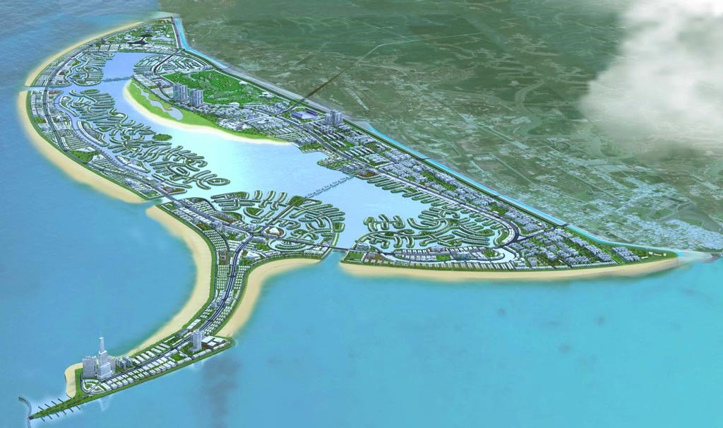 Hình phối cảnh dự án Vinhomes Green Paradise Cần Giờ