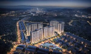 Hình phối cảnh dự án căn hộ Golden Square Lào Cai