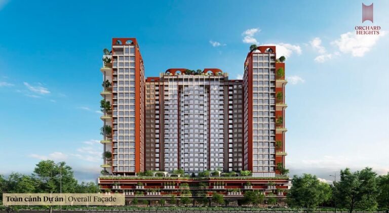 Toàn cảnh khu căn hộ Orchard Heights Sycamore