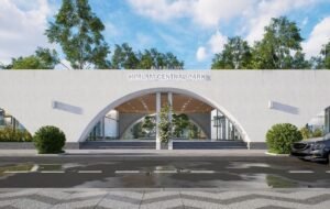 Cổng chào dự án khu đô thị Him Lam Central Park Hải Phòng