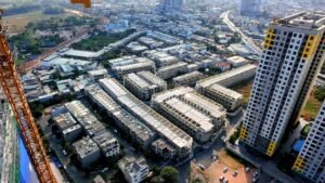 Hình ảnh thực tế khu nhà phố Bcons Uni Valley nằm trong khu đô thị Bcons City