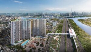 Hình phối cảnh dự án căn hộ Metro Star kết nối tuyến Metro số 1