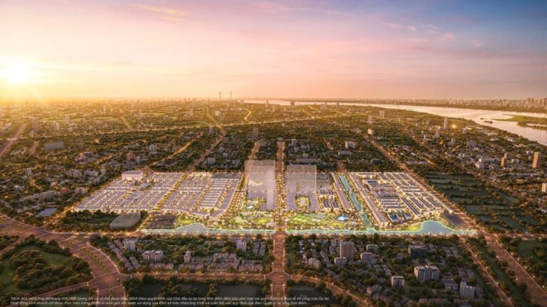 Phối cảnh dự án khu đô thị Vinhomes Wonder City tại Đan Phượng Hà Nội