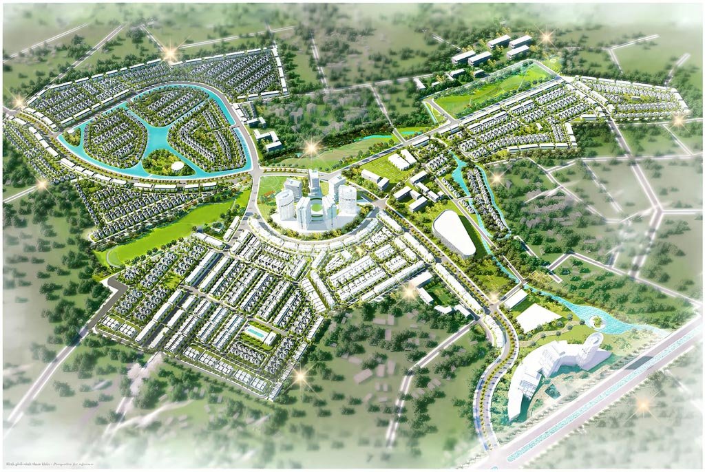 Hình phối cảnh dự án khu đô thị Hồng Hạc City của chủ đầu tư Phú Mỹ Hưng