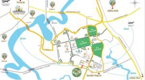 Vị trí căn hộ Happy Home Nhơn Trạch