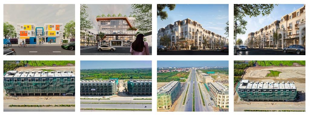 1 số hình phối cảnh và hình thực tế khu tiện ích dành cho cư dân của dự án