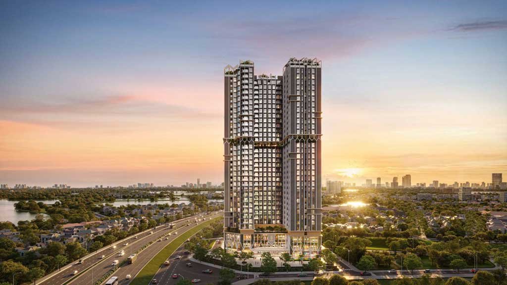 Hình phối cảnh dự án căn hộ Galia Hanoi