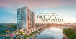 Hình phối cảnh dự án căn hộ Rice City Long Châu