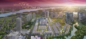 Hình phối cảnh dự án khu đô thị Gia By Kita