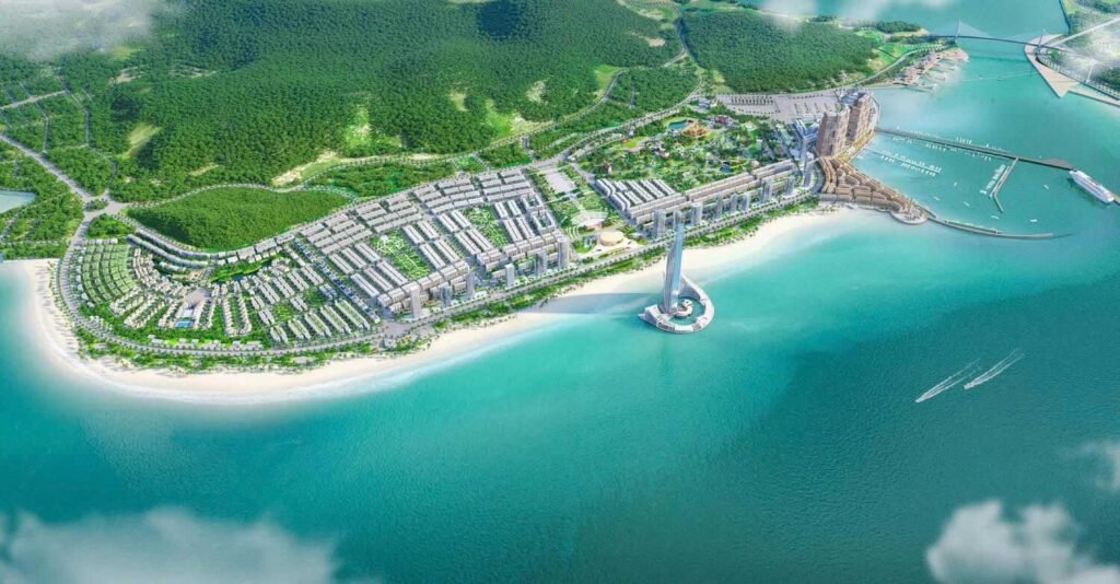 Hình phối cảnh dự án Sun Elite City Hạ Long