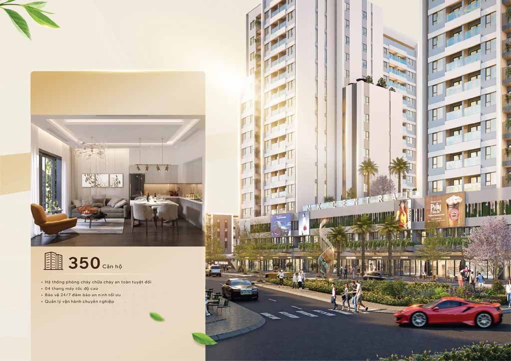 Hình ảnh căn hộ MK Central City 1 2 3 phòng ngủ