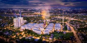 Hình phối cảnh dự án khu đô thị MK Central City