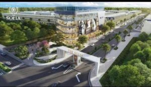 Hình phối cảnh dự án The Solia Tây Ninh