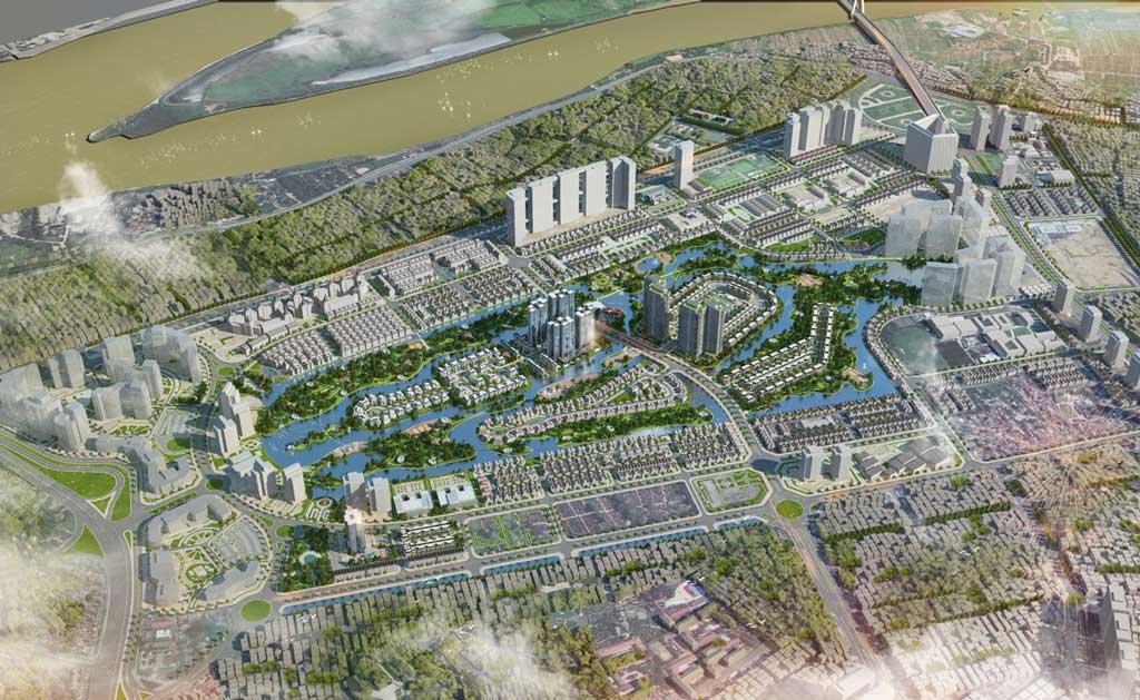 Mặt bằng tổng thể của dự án