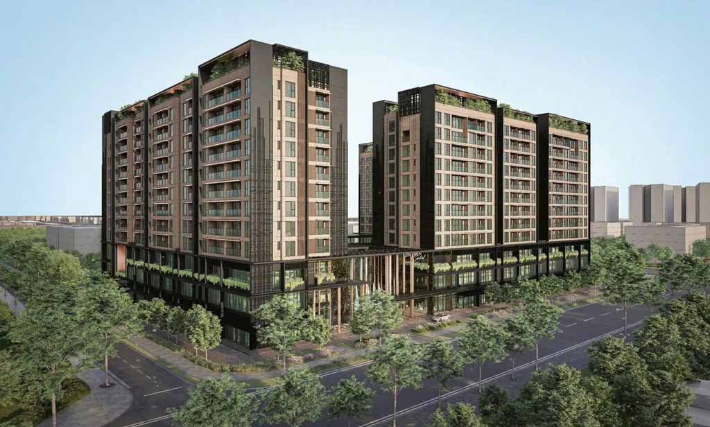 Phối cảnh dự án Long Biên Central