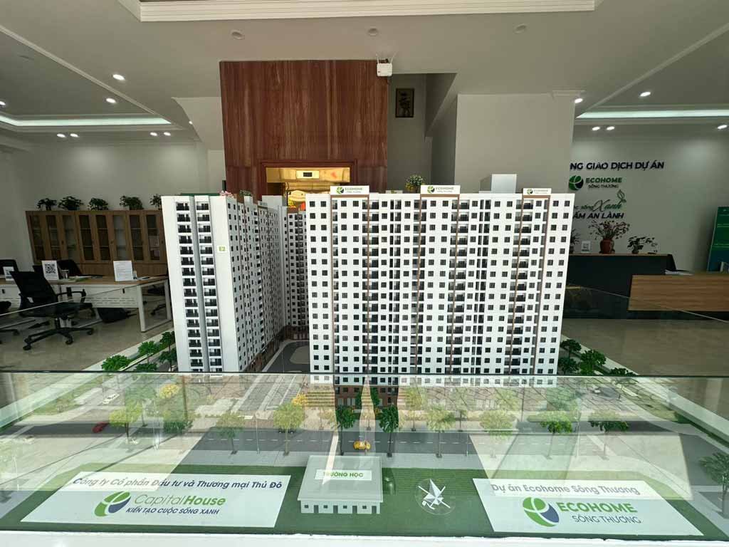Sa bàn dự án EcoHome Sông Thương