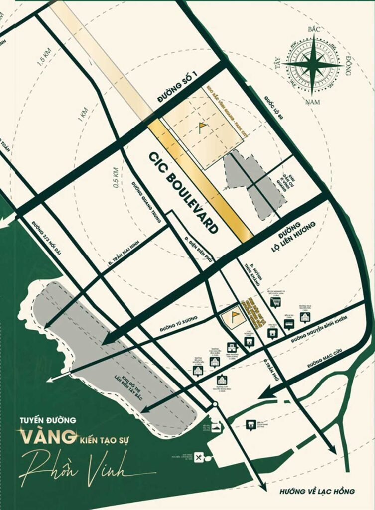 Vị trí vàng kiến tạo sự phồn vinh