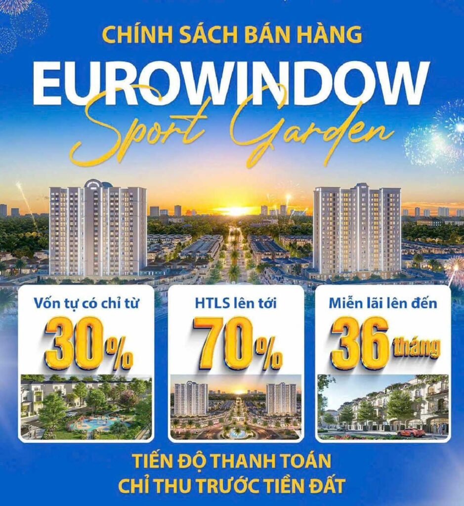Chính sách bán hàng Eurowindow Sport Garden