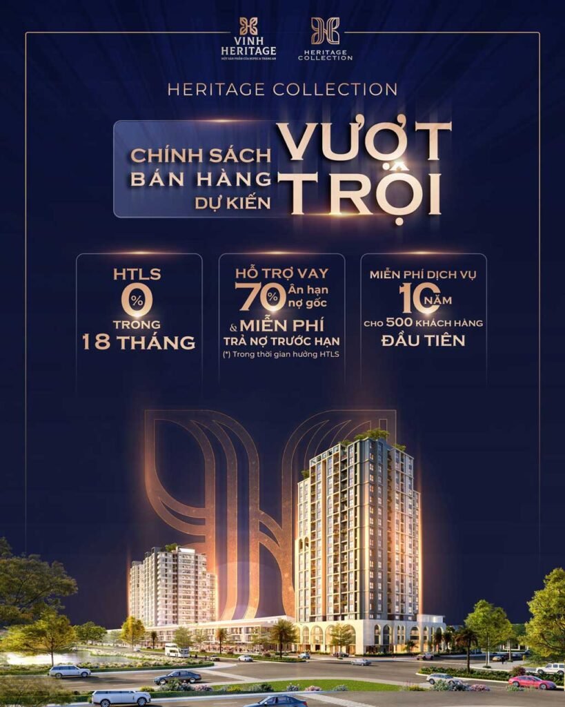 Chính sách bán hàng Heritage Collection vượt trội