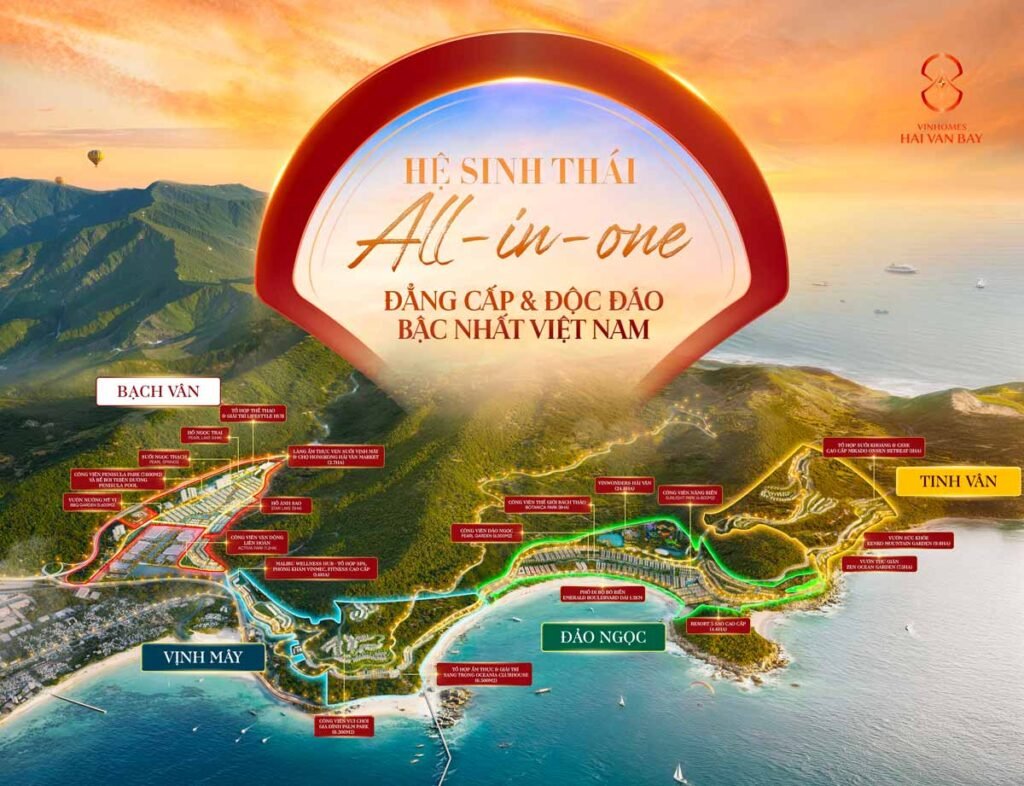 Hệ sinh thái All in one của Vinhomes Hải Vân Bay