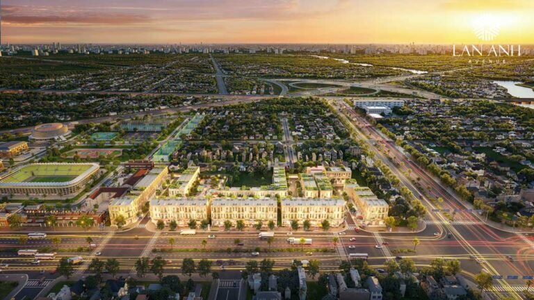 Hình phối cảnh của dự án Lan Anh Avenue