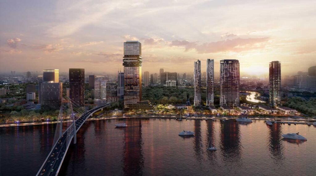 Hình ảnh về toà nhà văn phòng Saigon Marina IFC