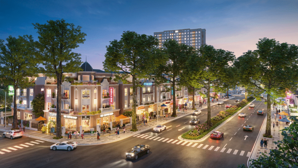 Mẫu nhà phố Liền Kề