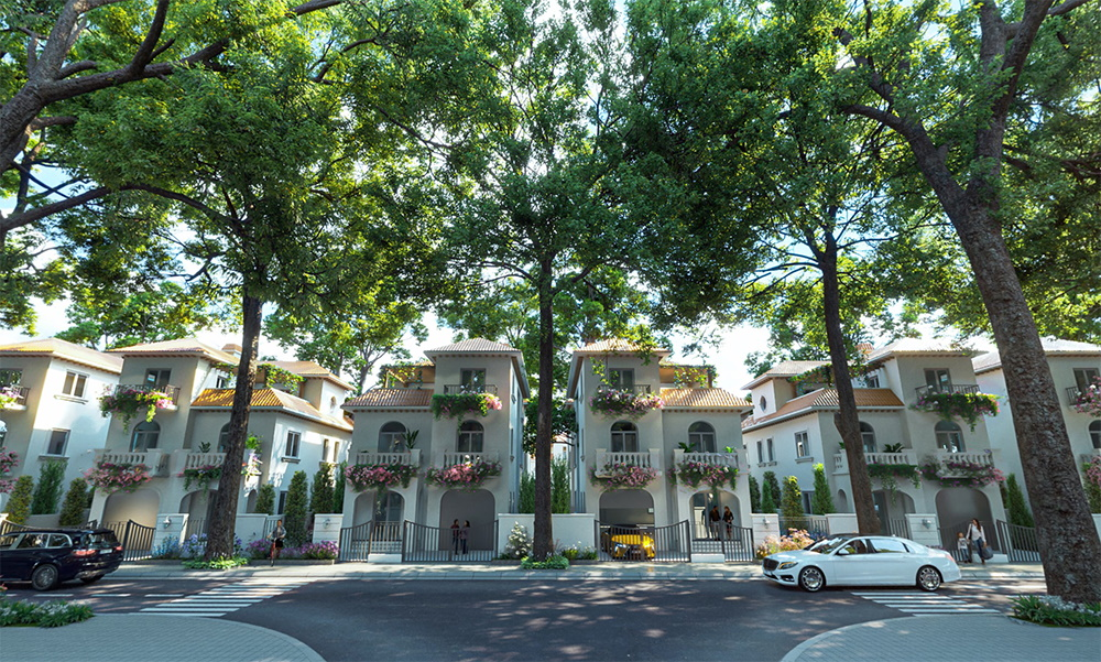 Mẫu biệt thự villa 3 tầng