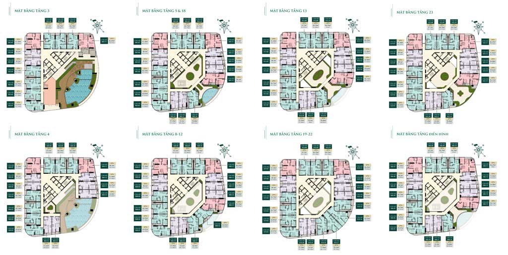 Mặt bằng căn hộ ArtStella