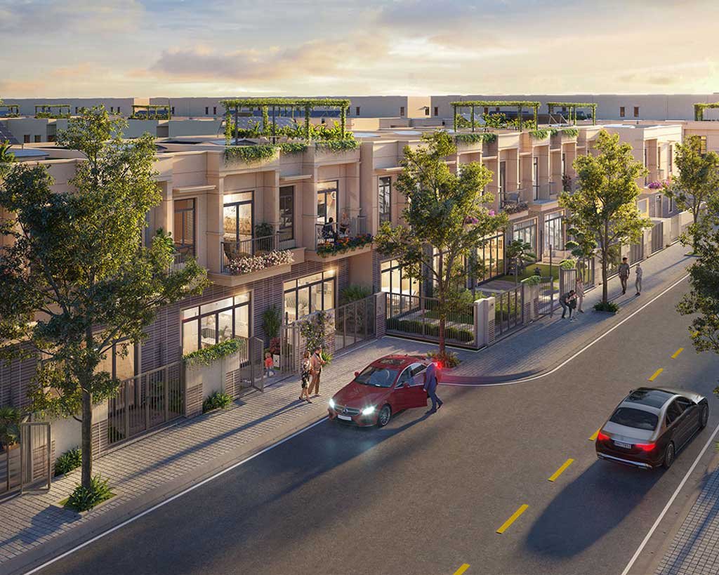 Mẫu nhà phố vườn Lan Anh Avenue