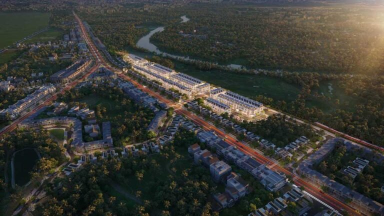 Hình phối cảnh dự án Khu dân cư Phúc Gia Tân