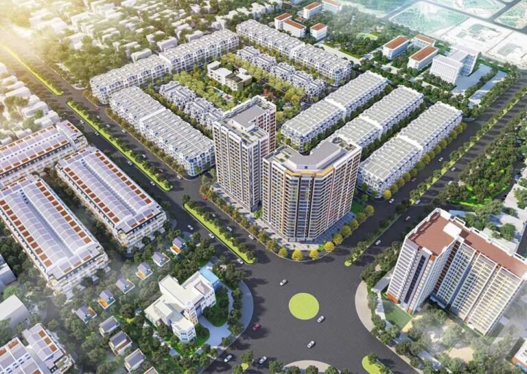 Hình phối cảnh dự án Green City Mỹ Hào của chủ đầu tư Tập đoàn Phúc Thành