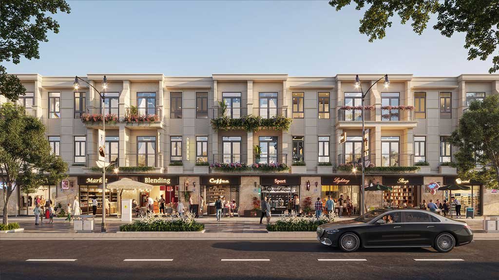 Mẫu Shophouse Lan Anh Avenue