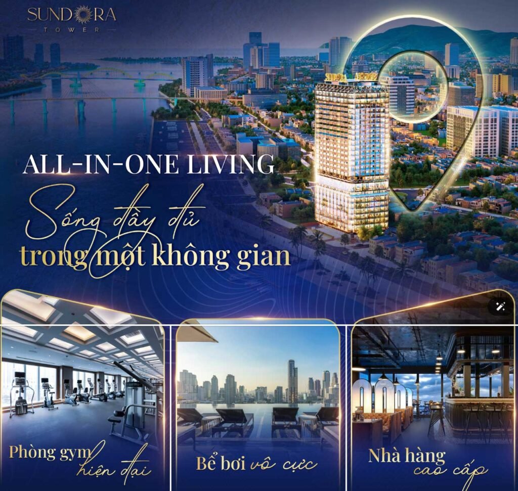 Tiện nghi khu dân cư Sundora Tower Đà Nẵng