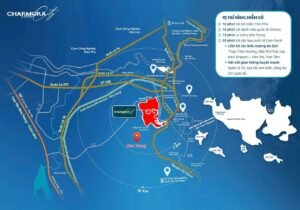 Vị trí dự án Charmora City Nha Trang